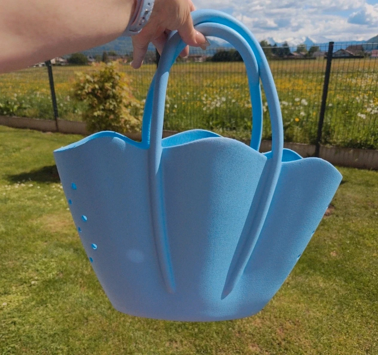Sac à main de plage ou pas